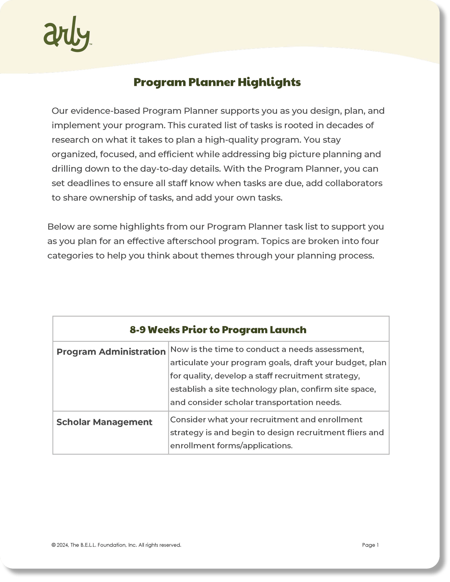 Program Planner Highlights Images2