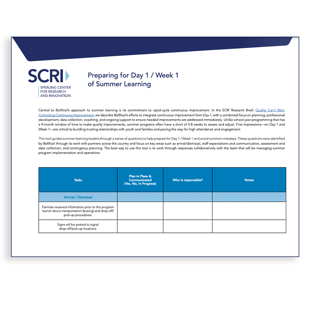 SCRI Day 1 Week 1 Checklist image-1