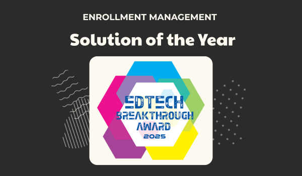 EdTech Breakthrough Award - Enrollment Management Solution of the Year 2025